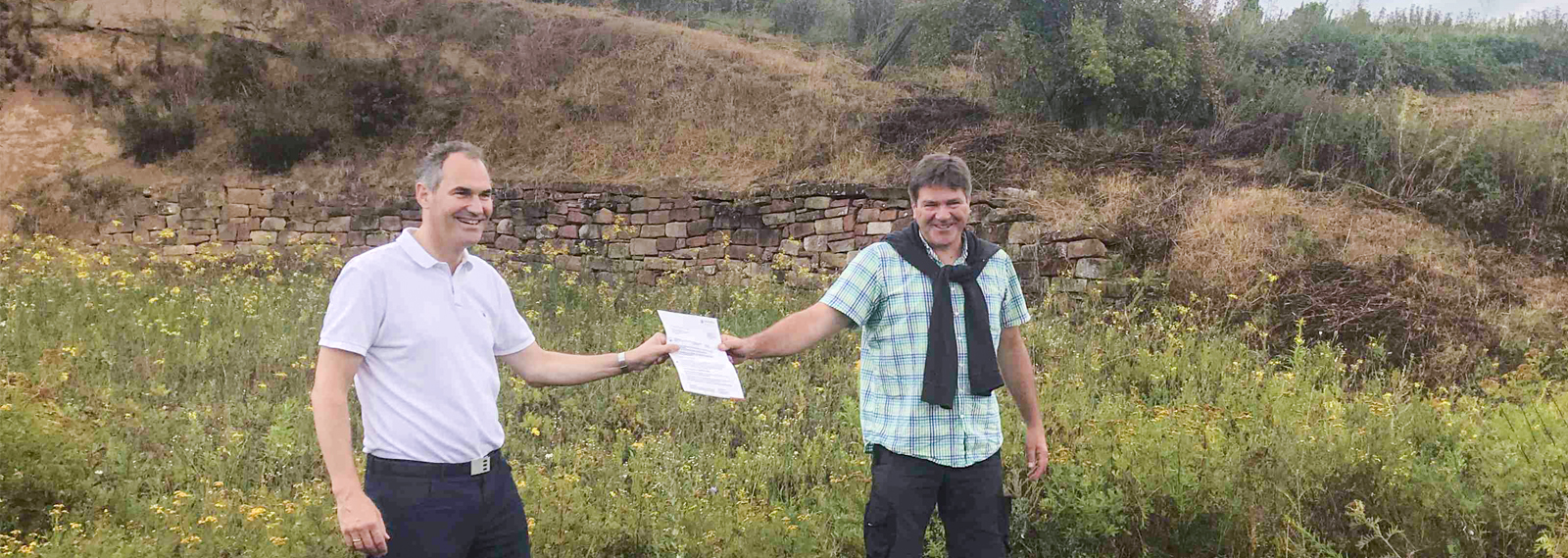 Förderungsübergabe